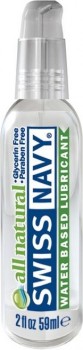 Гипоаллергенный лубрикант Swiss Navy All Natural Water Base Lubricant - 59 мл.