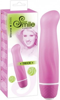 Мини вибратор для точки G Smile Trick - розовый