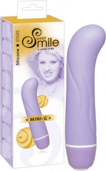 Мини вибратор Smile Mini G - сиреневый