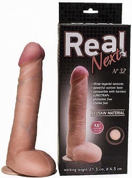 Реалистик NeoSkin Real Next № 32 на присоске – телесный