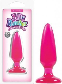 Анальная пробка Jelly Rancher Pleasure Plug - Small маленькая – розовый