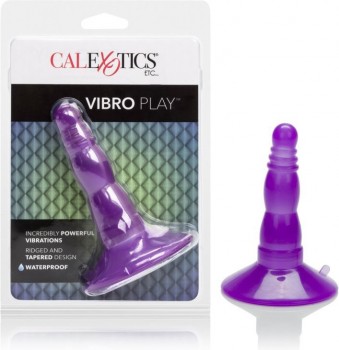 Анальная пробка с вибрацией Vibro Play – фиолетовый
