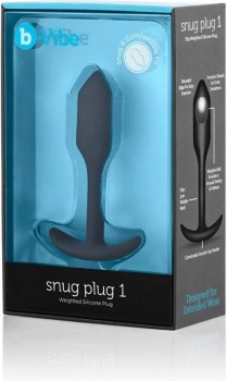 Профессиональная пробка для ношения Snug Plug 1 с утяжелением – черный