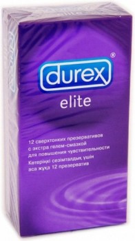 Презервативы Durex Elite - 12 шт.