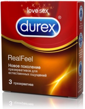 Презервативы Durex Real Feel для естественных ощущений – 12 шт