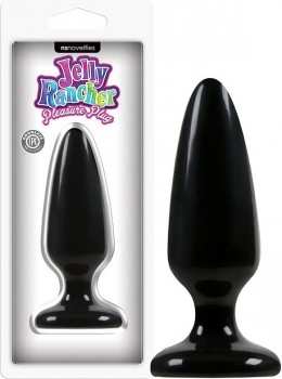 Анальная пробка Jelly Rancher Pleasure Plug - Medium средняя – черный