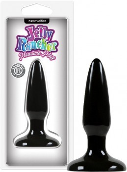 Анальная пробка Jelly Rancher Pleasure Plug - Mini миниатюрная – черный