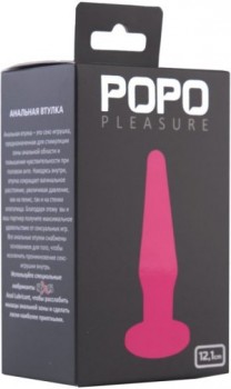 Анальная втулка 12,1 см TOYFA POPO Pleasure – розовый