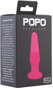 Анальная втулка 12,4 см TOYFA POPO Pleasure – розовый