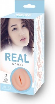 Реалистичный мастурбатор-вагина Real Woman Азиатка