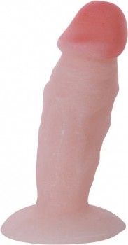 Мини фаллоимитатор-реалистик The Little Stud Penis на основании-присоске – телесный