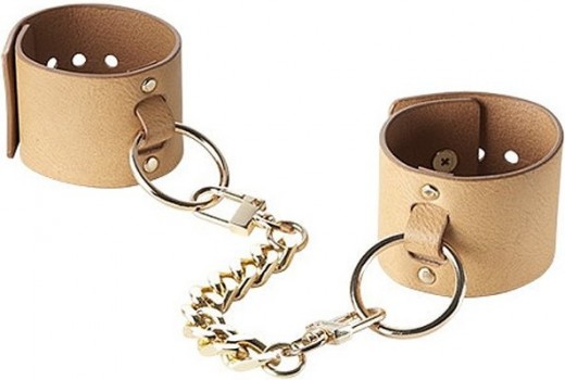 Браслеты-наручники Maze Wide Cuffs – коричневый