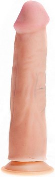 Фаллоимитатор с розовой головкой ART-Style №29 на присоске - 21,5 см.