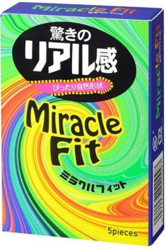 Презервативы Sagami Xtreme Miracle Fit - 5 шт.