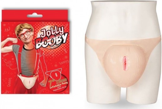 Надувная вагина с фиксацией JOLLY BOOBY-INFLATABLE PUSSY