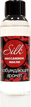 Массажное масло Silk с ароматом иланг-иланга - 50 мл.