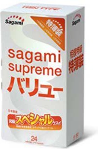 Ультратонкие презервативы Sagami Xtreme SUPERTHIN - 24 шт.