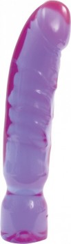 Фиолетовый фаллоимитатор Big Boy Dong Crystal Purple Jellie
