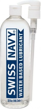 Лубрикант Swiss Navy Water Based Lube на водной основе - 946,3 мл.