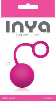 NSN-0550-14 / Вагинальный шарик INYA - Cherry Bomb - Pink