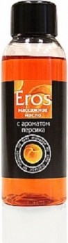 LB-13016 / Масло массажное EROS EXOTIC (с ароматом персика) флакон 75мл