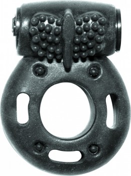Эрекционное кольцо с вибрацией Rings Axle-pin black 0114-82Lola