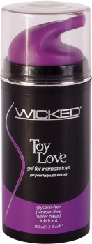 Лубрикант для игрушек Wicked Toy Love - 100 мл.