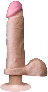 Вибромассажер реалистичной формы The Realistic Cock Vibrating 8” - 23,6 см.