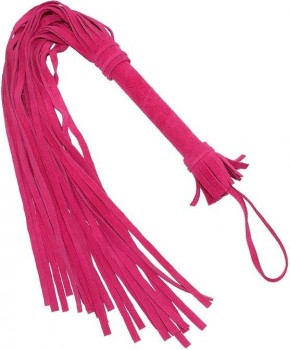 Розовая плеть "Королевский велюр" - 65 см.