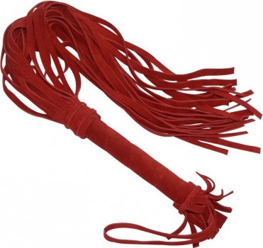 Красная плеть "Королевский велюр" - 65 см.