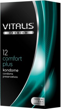 Контурные презервативы VITALIS PREMIUM comfort plus - 12 шт.