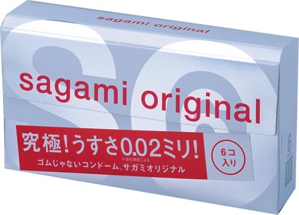 Ультратонкие презервативы Sagami Original - 6 шт.