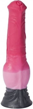 Розовый фаллоимитатор  Пони  - 24,5 см.