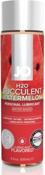 Лубрикант на водной основе с ароматом арбуза JO Flavored Watermelon - 120 мл.