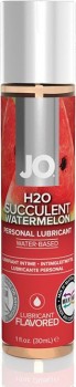 Лубрикант на водной основе с ароматом арбуза JO Flavored Watermelon - 30 мл.