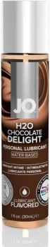 Ароматизированный лубрикант JO Flavored Chocolate Delight - 30 мл.