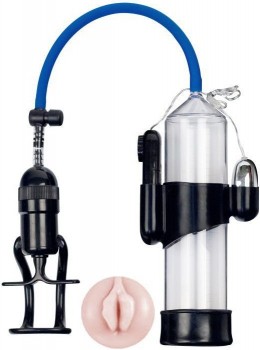 Вакуумная помпа Eroticon PUMP X7 с мини-вагиной и вибрацией