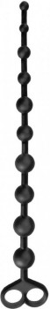 Анальные бусы из силикона Boyfriend Beads - 33,6 см.